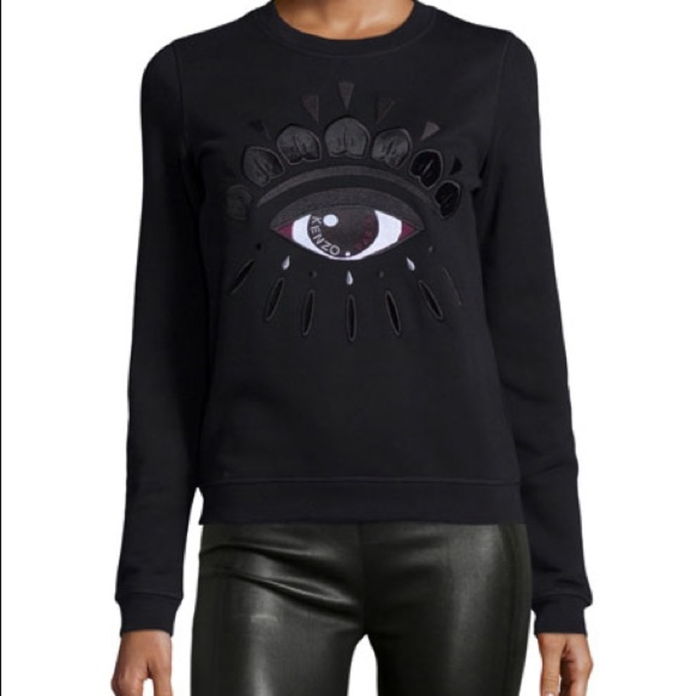Kenzo Icon Eye Embroidered Crewneck